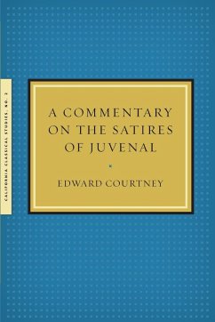 A Commentary on the Satires of Juvenal - Courtney, Edward