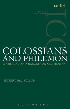 Colossians and Philemon (ICC) - Wilson, Robert Mcl