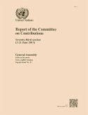 Report of the Committee on Contributions