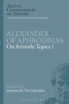 Cover Alexander of Aphrodisias