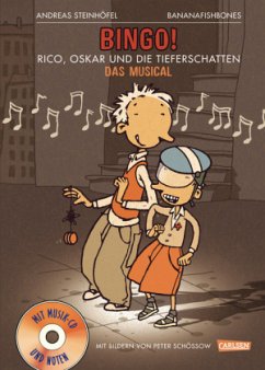 Bingo: Rico, Oskar und die Tieferschatten / Rico & Oskar Bd.1, m. Audio-CD - Steinhöfel, Andreas