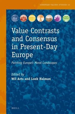 Value Contrasts and Consensus in Present-Day Europe: Painting Europe's Moral Landscapes