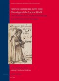 Henricus Glareanus's (1488-1563) Chronologia of the Ancient World: A Facsimile Edition of a Heavily Annotated Copy Held in Princeton University Librar