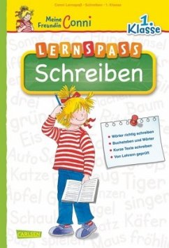 Cover Meine Freundin Conni, Lernspaß Schreiben 1.Klasse