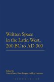 Written Space in the Latin West, 200 BC to AD 300 (eBook, PDF)