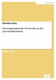 Interorganisationale Netzwerke in der Automobilindustrie (eBook, PDF)