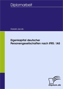 Eigenkapital deutscher Personengesellschaften nach IFRS / IAS (eBook, PDF) - Jacob, Harald