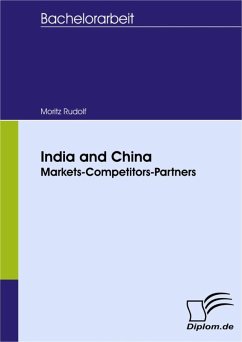 India and China: Markets-Competitors-Partners (eBook, PDF) - Rudolf, Moritz