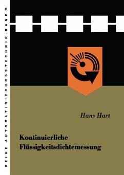 Kontinuierliche Flüssigkeitsdichtemessung - Hart, Hans