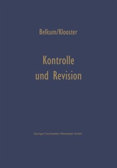 Kontrolle und Revision bei automatischer Datenverarbeitung - Belkum, Johannis Wilhelmis