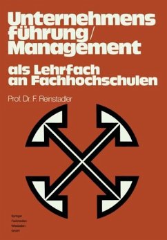 Unternehmensführung / Management als Lehrfach an Fachhochschulen - Management-Institut