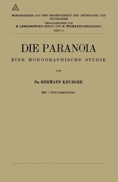 Die Paranoia - Krueger, Hermann