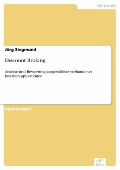 Discount Broking (eBook, PDF) - Siegmund, Jörg