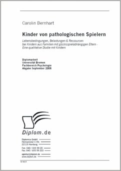 Kinder von pathologischen Spielern (eBook, PDF) - Bernhart, Carolin