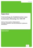 Untersuchung des Einfahrbetriebes einer kommunalen Kläranlage für 3000 EW (eBook, PDF)