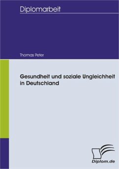 Gesundheit und soziale Ungleichheit in Deutschland (eBook, PDF) - Peter, Thomas
