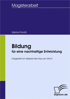 Bildung für eine nachhaltige Entwicklung (eBook, PDF) - Ponath, Sabine