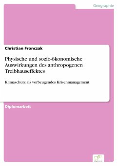 Cover Physische und sozio-ökonomische Auswirkungen des anthropogenen Treibhauseffektes (eBook, PDF)