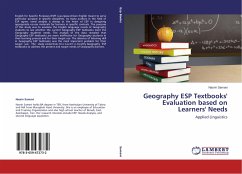 Geography ESP Textbooks' Evaluation based on Learners' Needs - Samavi, Nasrin