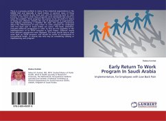 Early Return To Work Program In Saudi Arabia - Koshak, Rabea