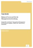 Balanced Scorecard für die Managemententwicklung (eBook, PDF)
