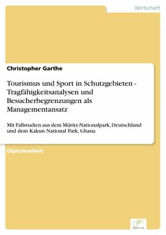 Tourismus und Sport in Schutzgebieten - Tragfähigkeitsanalysen und Besucherbegrenzungen als Managementansatz (eBook, PDF) - Garthe, Christopher