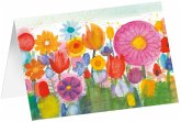 Blumenwiese - Kunst-Faltkarten ohne Text (5 Stück) Blumenwiese - Kunst-Faltkarten ohne Text (5 Stück)
