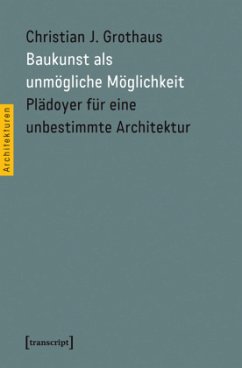 Cover Baukunst als unmögliche Möglichkeit