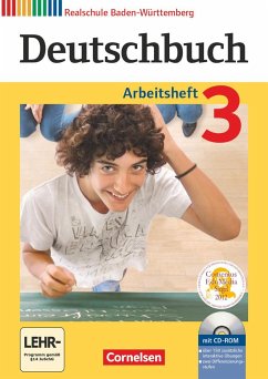 Deutschbuch 03: 7. Schuljahr. Arbeitsheft mit Lösungen und Übungs-CD-ROM. Realschule Baden-Württemberg - Fulde, Agnes;Weißenburger, Christian;Fogt, Dorothea