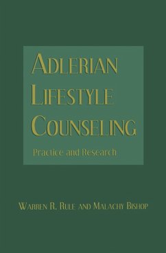 Adlerian Lifestyle Counseling (eBook, ePUB) - Rule, Warren R.; Bishop, Malachy