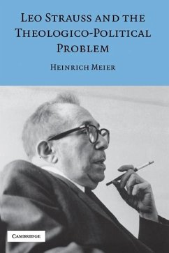 Leo Strauss and the Theologico-Political Problem (eBook, ePUB) - Meier, Heinrich