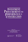 Investment, Procurement and Performance in Construction (eBook, ePUB)