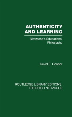 Authenticity and Learning (eBook, PDF) - Cooper, David
