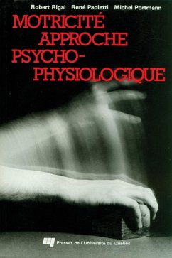 Cover Motricité approche psychophysiologique (eBook, PDF)