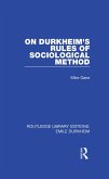 On Durkheim's Rules of Sociological Method (eBook, PDF)