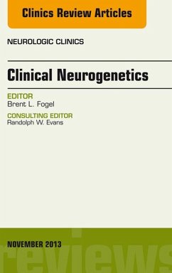 Cover Clinical Neurogenetics, An Issue of Neurologic Clinics (eBook, ePUB)