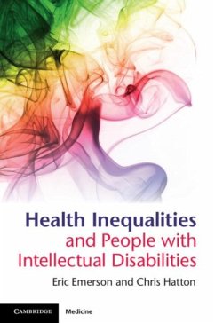 Health Inequalities and People with Intellectual Disabilities (eBook, PDF) - Emerson, Eric