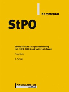 StPO Kommentar (f. d. Schweiz) - Riklin, Franz