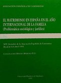 El matrimonio en España en el año internacional de la familia : (problemática sociológica y jurídica)