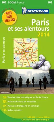 Michelin Karte Paris et es alentures 2014