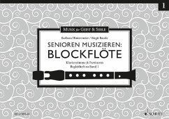 Senioren musizieren: Blockflöte, Klavierstimmen & Partituren, m. Audio-CD - Baude, Birgit;Hintermeier, Barbara