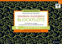 Senioren musizieren: Blockflöte. Lehrbuch mit CD - Baude, Birgit;Hintermeier, Barbara