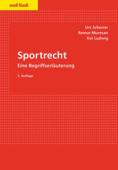 Sportrecht (f. d. Schweiz) - Scherrer, Urs;Ludwig, Kai;Muresan, Remus