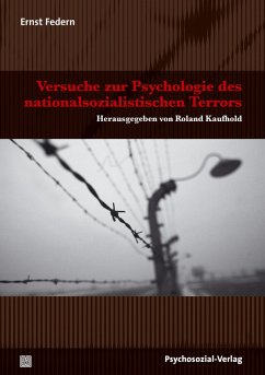 Cover Versuche zur Psychologie des nationalsozialistischen Terrors