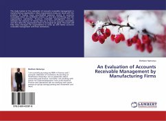 An Evaluation of Accounts Receivable Management by Manufacturing Firms - Namunyu, Bonface