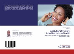 Institutional Factors Affecting Internal Audit - Sempebwa, Brian;B., David