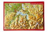 Reliefpostkarte Zentralschweiz