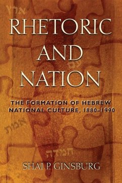 Rhetoric and Nation - Ginsburg, Shai
