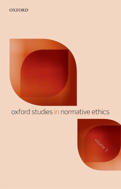 Cover Oxford Studies in Normative Ethics, Volume 3 (eBook, PDF)