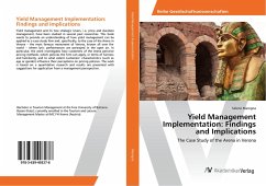 Yield Management Implementation: Findings and Implications - Marogna, Selene